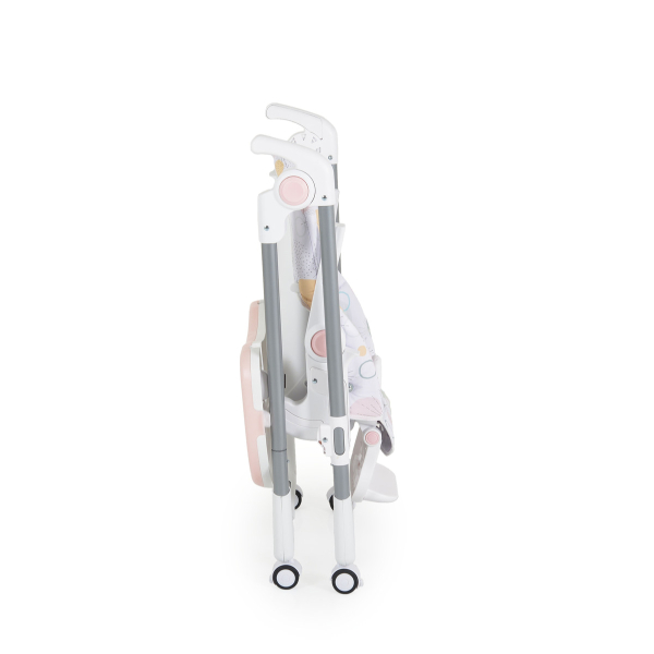 Καρεκλάκι Φαγητού Αναδιπλούμενο (6-36 Μηνών/Έως 15kg) Moni Bueno Pink