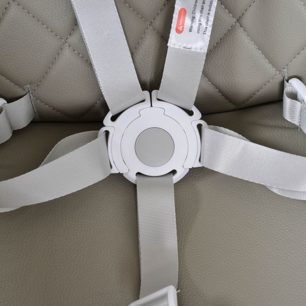 Καρεκλάκι Φαγητού/Παιδική Καρέκλα (6-36 Μηνών/Έως 15kg) Cangaroo Gelato 2 In 1 Grey