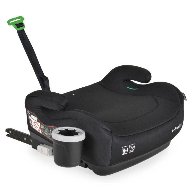 Κάθισμα Αυτοκινήτου Booster ISOfix (125 έως 150εκ. Ύψος) Cangaroo I-Swift i-Size Black