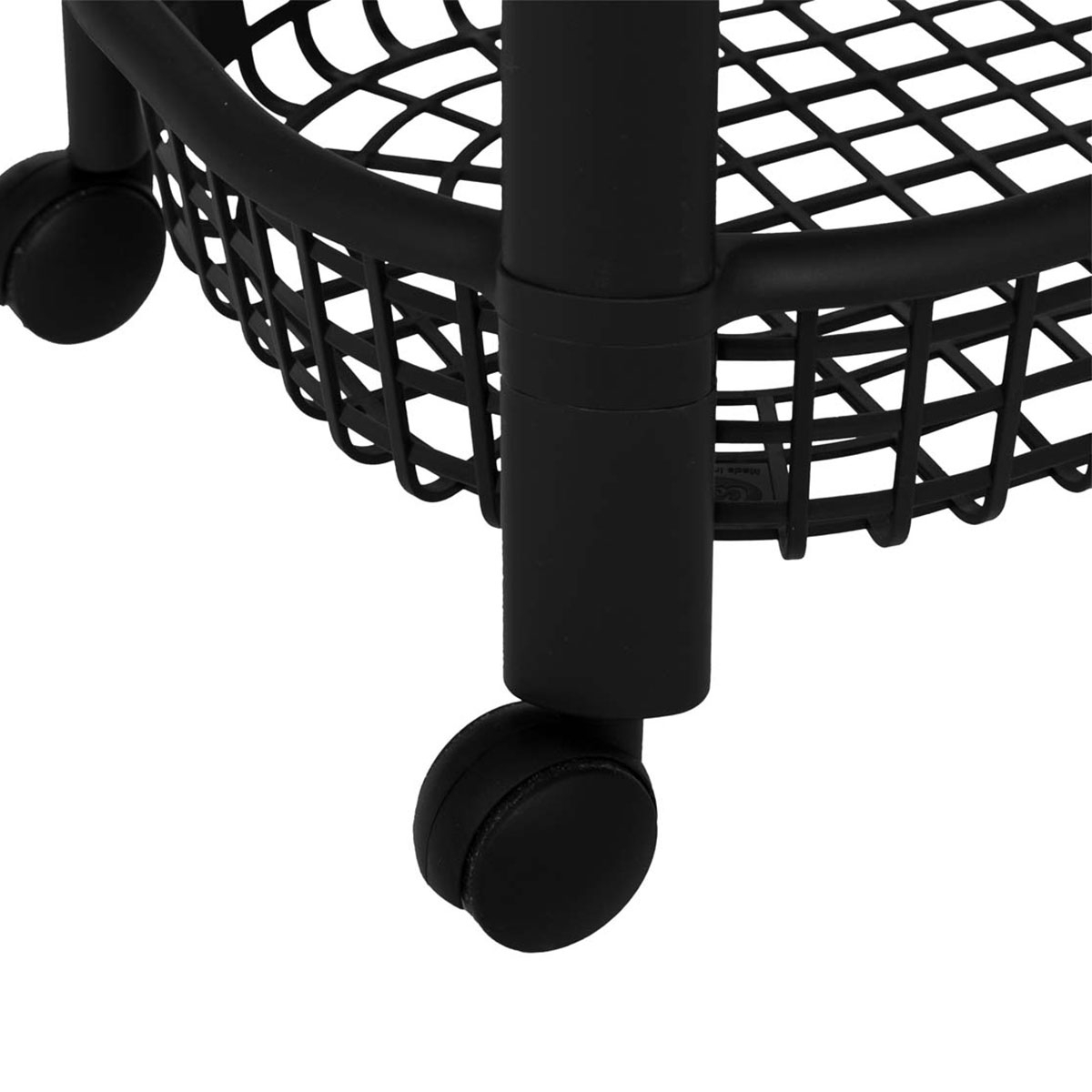 Τρόλεϊ Ραφιέρα 4 Θέσεων (46 5X25 5X79) F-V Basket Trolley Black 189990A Home Οργάνωση & Αποθήκευση Οργάνωσης Spitishop