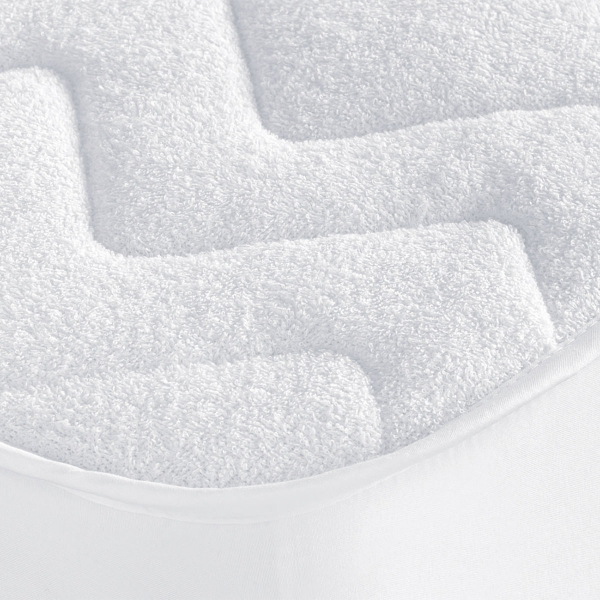 Κάλυμμα Στρώματος Μονό (100x200+25) Αδιάβροχο Καπιτονέ La Luna Onda