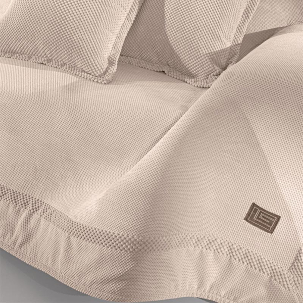 Αδιάβροχο Ριχτάρι Καναπέ Τριθέσιου (170x300) Guy Laroche Rubicon Champagne