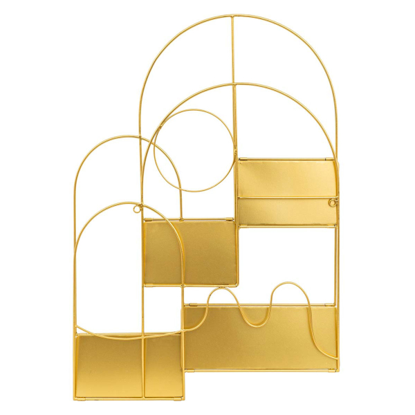 Ραφιέρα Τοίχου (50x13x60) A-S Tina Gold 205635