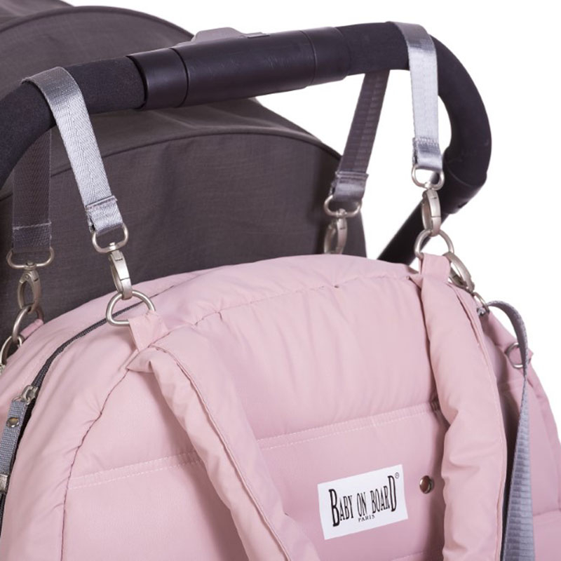 Τσάντα Αλλαξιέρα (45X16X28) Baby On Board Doudoune Rose Home Βρεφικά Τσάντες Αλλαξιέρες - Νεσεσέρ Spitishop