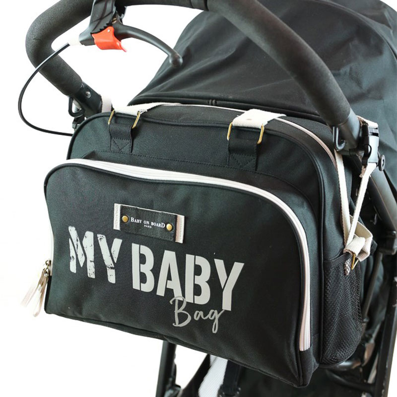 Τσάντα Αλλαξιέρα (42X30X22) Baby On Board Simply Noir My Home Βρεφικά Τσάντες Αλλαξιέρες - Νεσεσέρ Spitishop