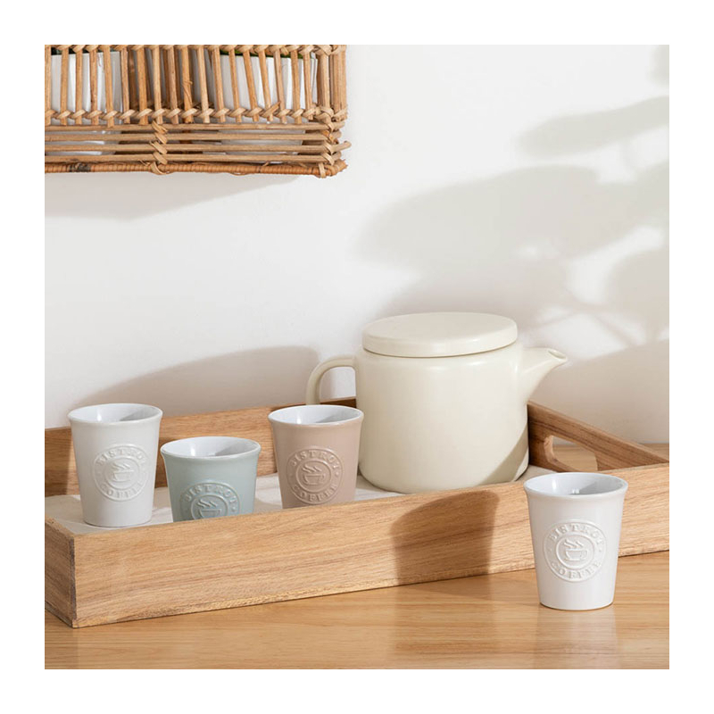 Φλυτζάνια Espresso 100ml (Σετ 4τμχ) S-D Leo 196358