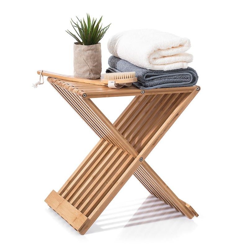 Πτυσσόμενο Σκαμπό (40x32x45) F-V Bamboo 150729