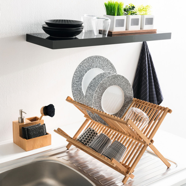 Στραγγιστήρι Πιάτων (42x33.5x25.5) F-V Bamboo 120056