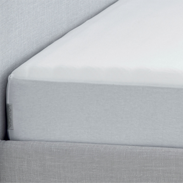 Κάλυμμα Στρώματος Διπλό (140x200+35) Αδιάβροχο La Luna Flannel Με Φάσα