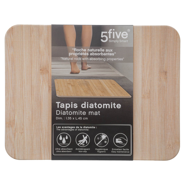 Πατάκι Μπάνιου Διατομίτη (35x45) F-V 160928A