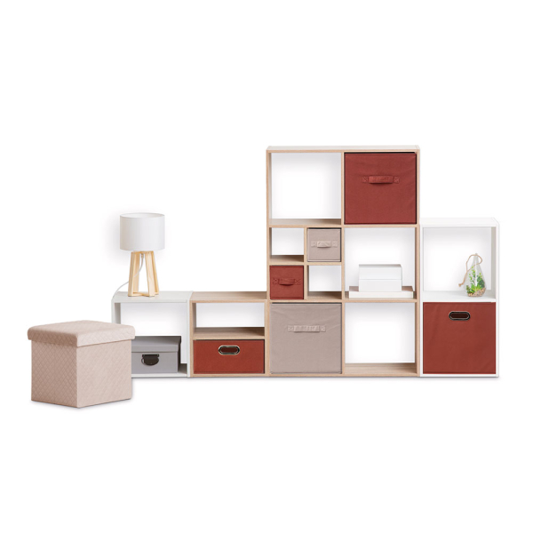 Κουτί Αποθήκευσης (31x31x31) F-V Velvet Storage Sienne 160455I