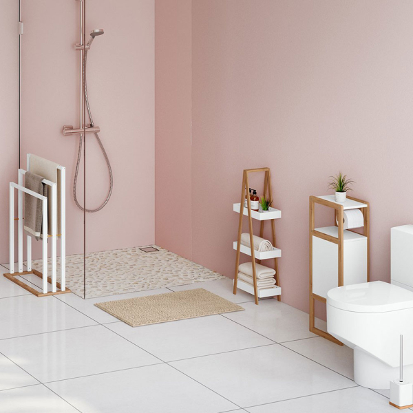 Ραφιέρα Δαπέδου 3 Θέσεων (30x18x82) F-V Natureo White 160851