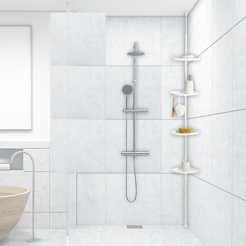Ραφιέρα Μπάνιου Τηλεσκοπική F-V Tier 155976 Home Οργάνωση & Αποθήκευση Ραφιέρες Εταζέρες Spitishop