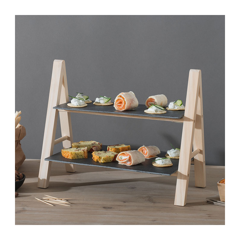 Ορντεβιέρα Διώροφη - Πλατώ S-D Serving Tray 160505