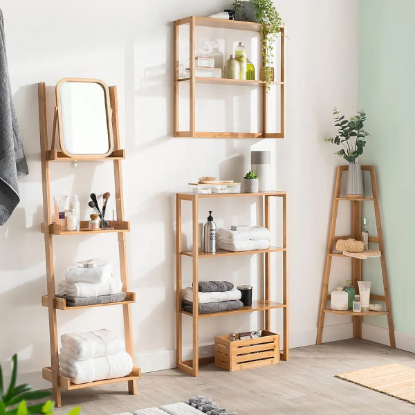 Γωνιακή Ραφιέρα Δαπέδου 3 Θέσεων (31.9x31.9x103) F-V Sice 174519