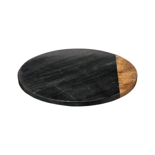 Περιστρεφόμενο Πλατώ Σερβιρίσματος (Φ30) S-D Marble Black 173704B