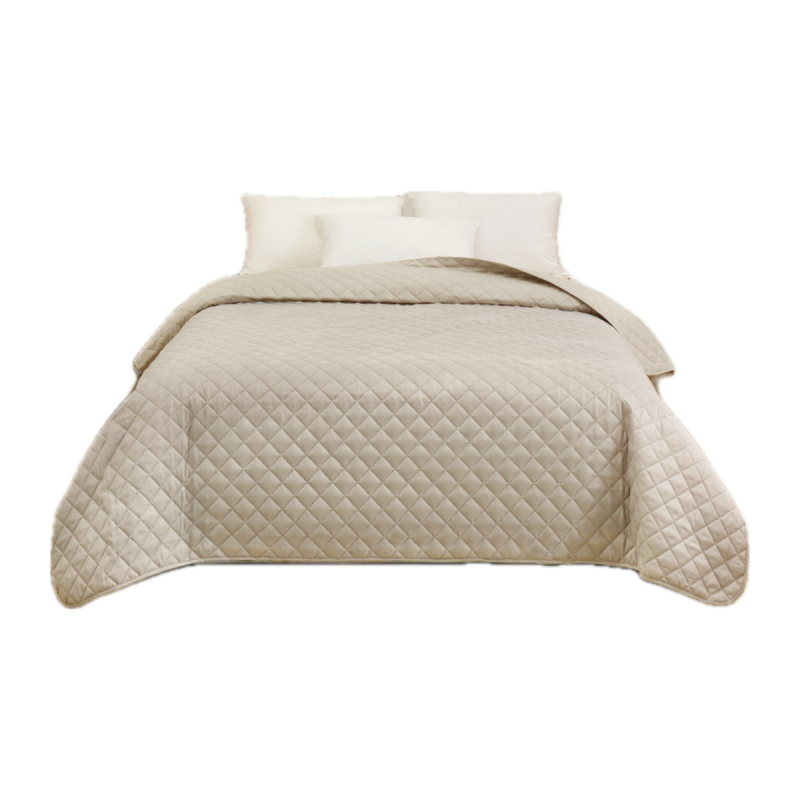 Κουβερλί (220x240) Hotel Ecru 100% Microfiber