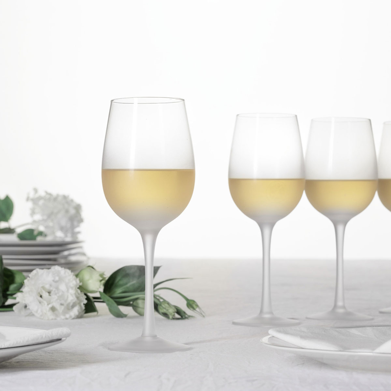 Ποτήρια Κρασιού Κολωνάτα 380ml (Σετ 6τμχ) S-D Givrees 203201