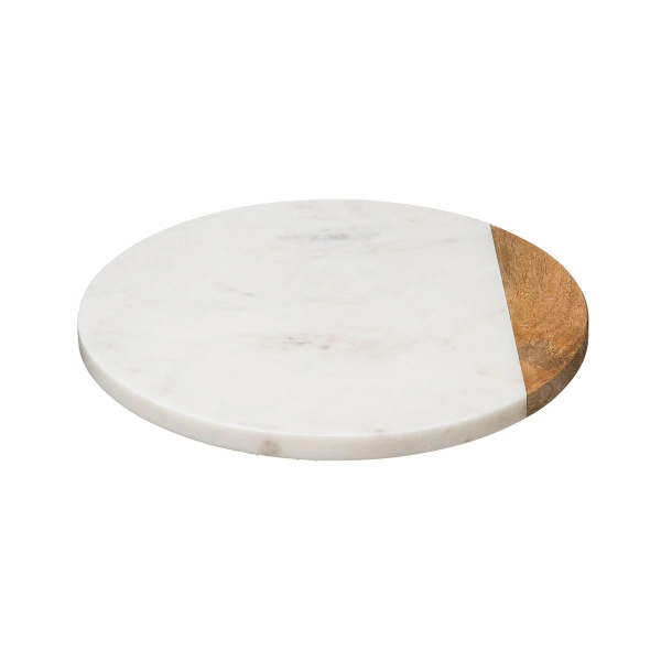Περιστρεφόμενο Πλατώ Σερβιρίσματος (Φ30) S-D Marble White 173704A