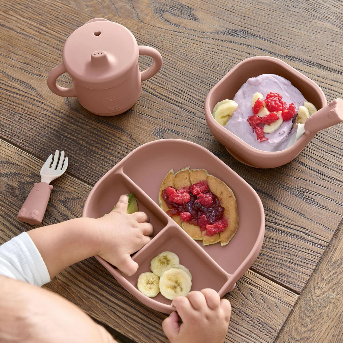 Παιδικό Σετ Φαγητού 5Τμχ Mamas Papas Melba 4421L7000 Home Παιδικά Είδη & Αξεσουάρ Σερβιρίσματος Spitishop