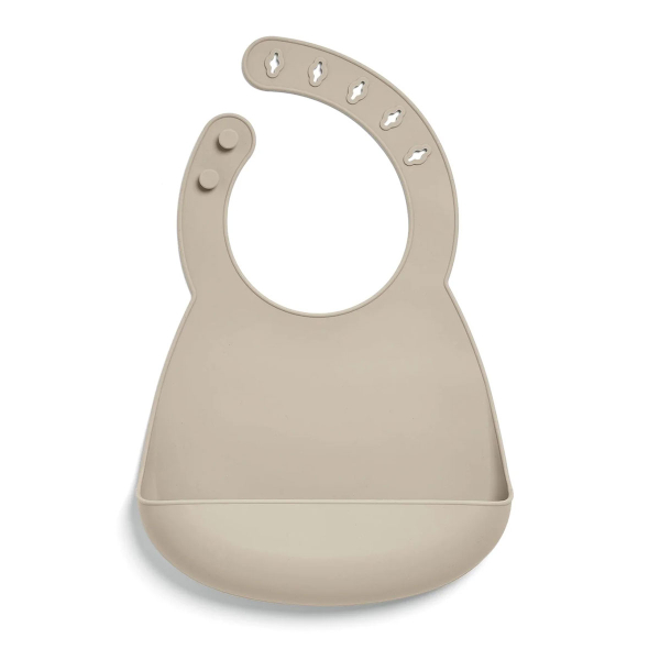 Σαλιάρες Σιλικόνης (Σετ 2τμχ) Mamas & Papas Neutral Speckle 44231NS00