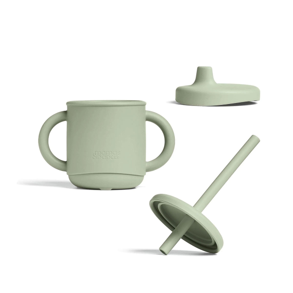 Ποτήρι Εκπαιδευτικό Σιλικόνης Με Καλαμάκι Mamas & Papas Kiwi 4434D6700