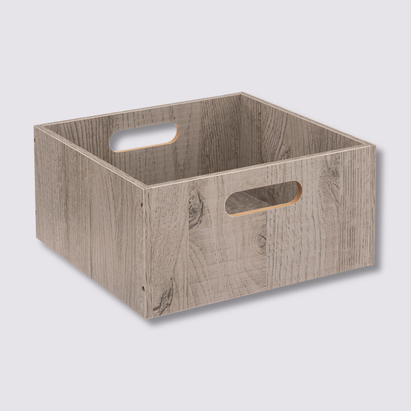 Κουτί Αποθήκευσης (31x31x15) F-V Wooden Grey 181267A