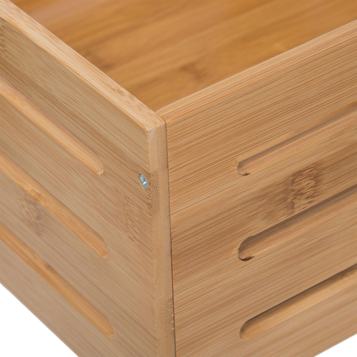 Καλάθι Αποθήκευσης (31X31X15) F-V Solid Bamboo 174626 Home Διακόσμηση Κουτιά & Καλάθια Spitishop
