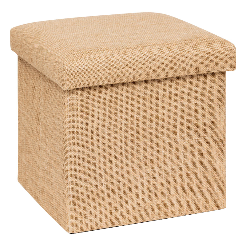 Σκαμπό Με Αποθηκευτικό Χώρο (31x31x31) F-V Folding Pouffe 205537