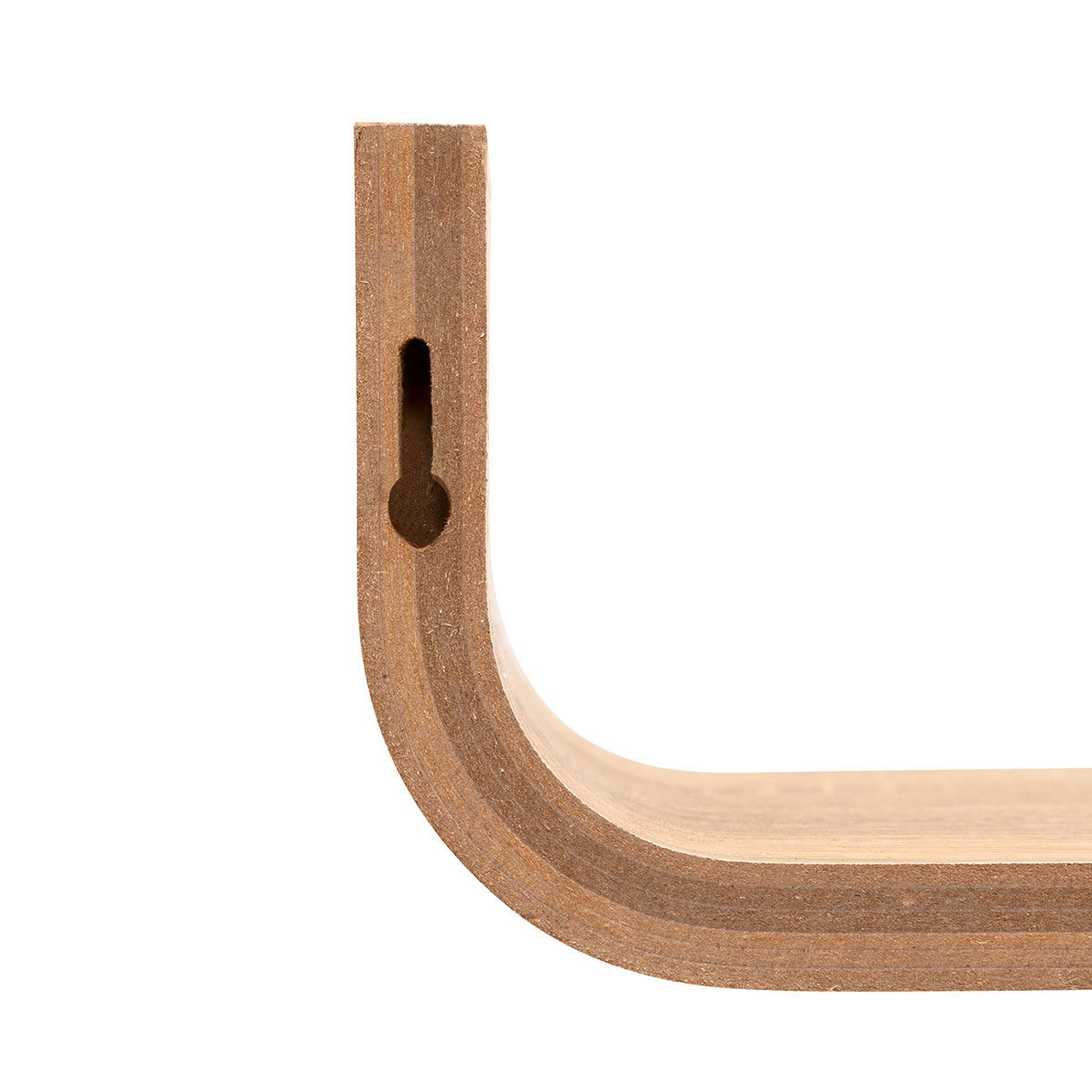 Ράφι Τοίχου (80X20X10) F-V Fixy Natural 193636 Home Οργάνωση & Αποθήκευση Ράφια Spitishop