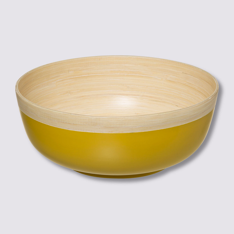 Σαλατιέρα (Φ30x12) F-V Salad Modern Yellow 179728C