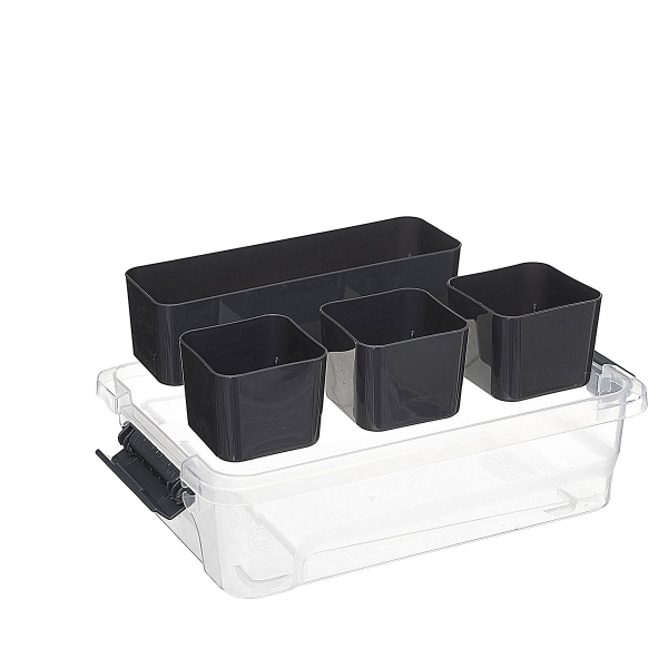 Κουτί Αποθήκευσης 4 Θέσεων (22.5x15.5x7) F-V Samba 160426