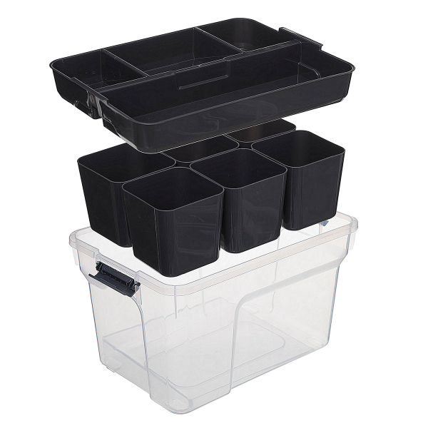 Κουτί Αποθήκευσης 10 Θέσεων (30.5x21.5x18) F-V Samba 160431