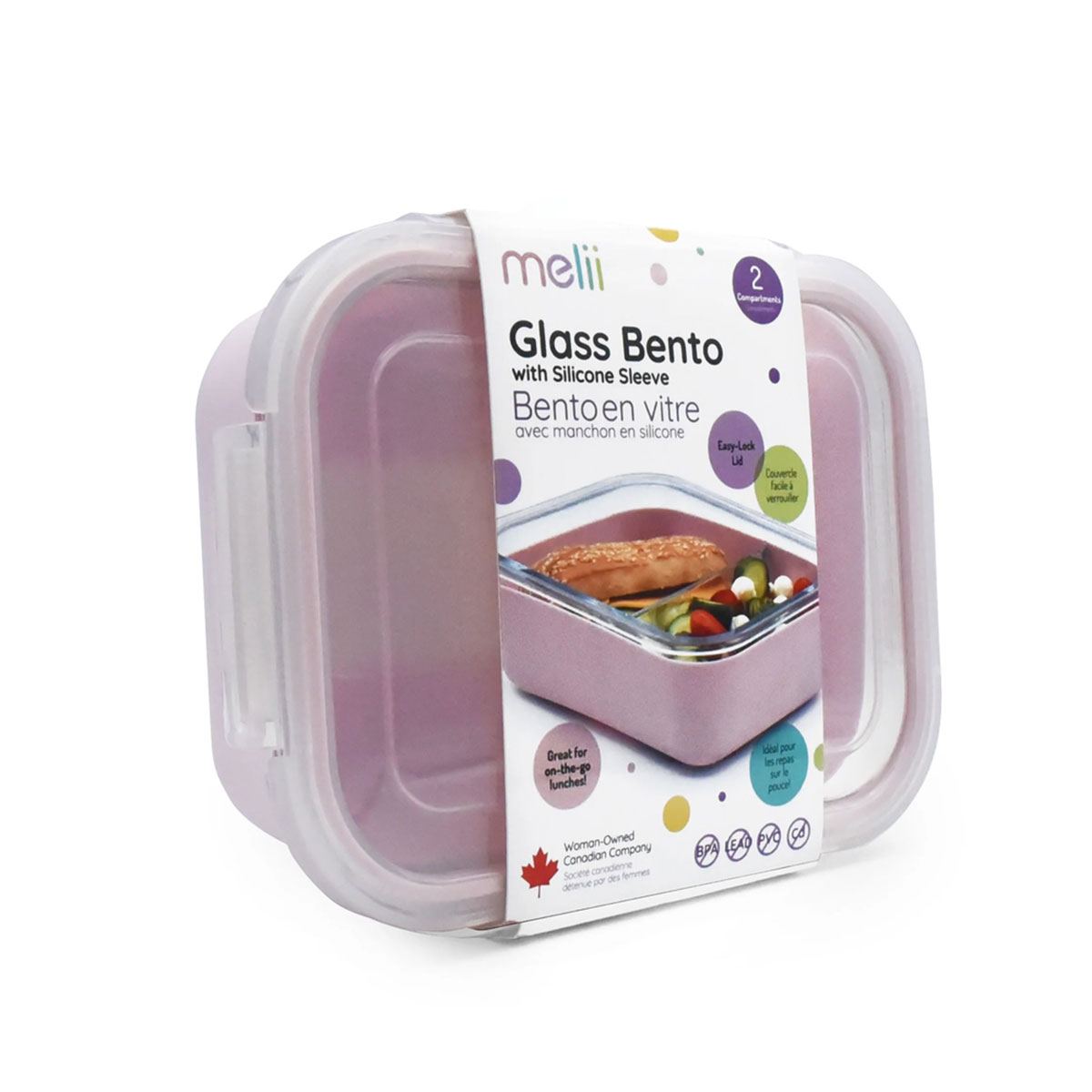 Φαγητοδοχείο 740Ml (20 8X7 11X15 7) Melii Pink Mel19260 Home Παιδικά Είδη Φαγητού & Αξεσουάρ Σερβιρίσματος Spitishop