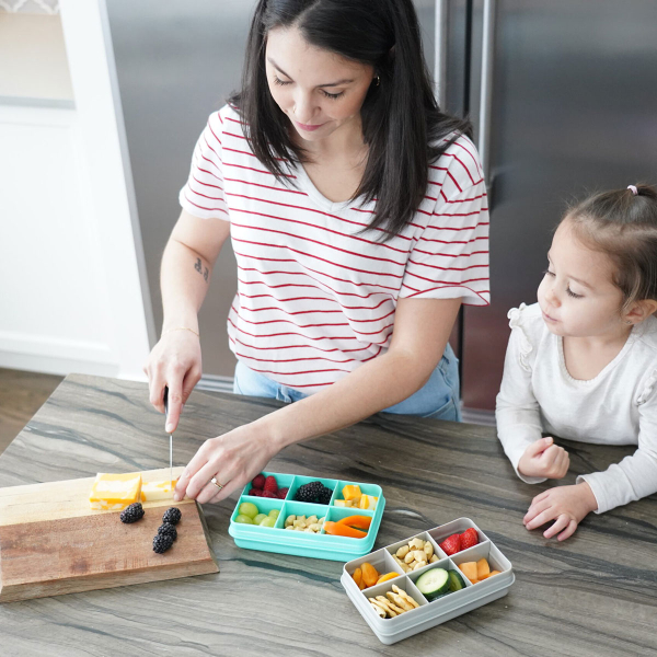 Φαγητοδοχείο Με Χωρίσματα Melii Blue MEL19261