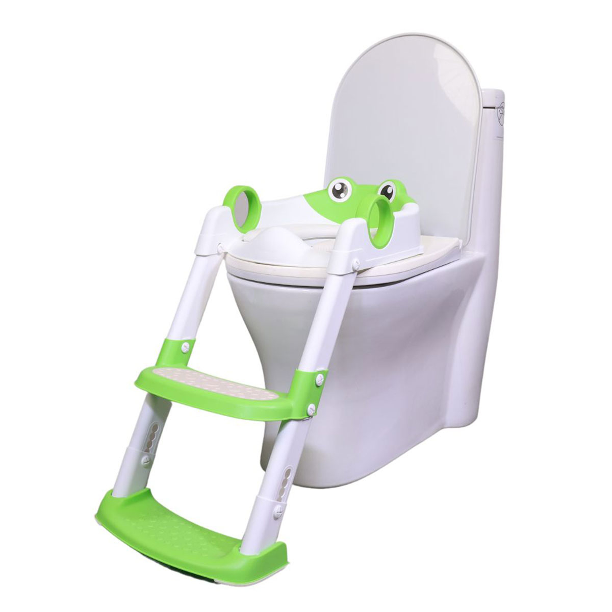 Παιδικό Κάθισμα Τουαλέτας με Σκαλάκι Babywise Green Frog Bw033 Home Βρεφικά Φροντίδα & Περιποίηση Μωρού Γιο Καθίσματα Λεκάνης Spitishop