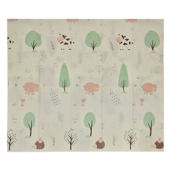 Αναδιπλούμενο Χαλάκι Δραστηριοτήτων 2 Όψεων (200x180) Bebe Stars Jungle 100-500