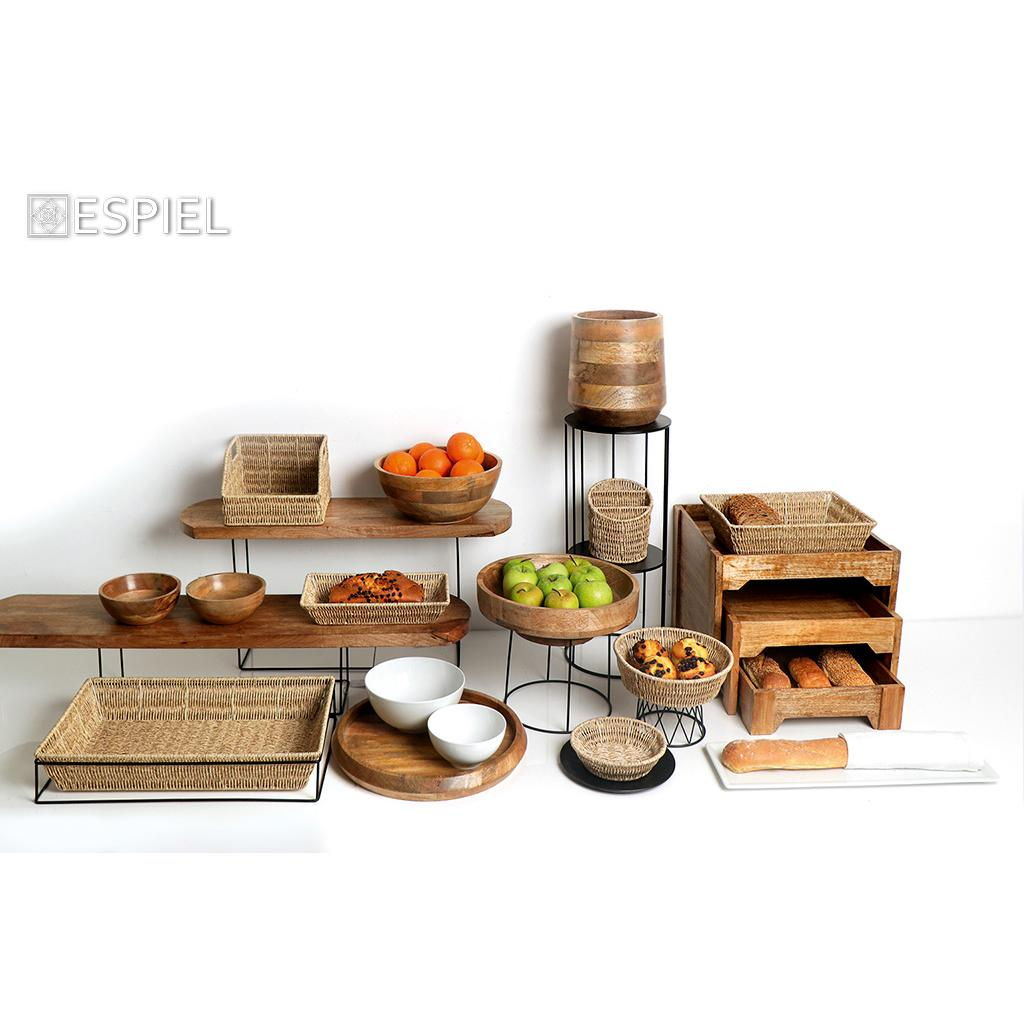 Καλάθι Αποθήκευσης (25X23X15) Espiel Μπεζ Kod115 Home Διακόσμηση Κουτιά & Καλάθια Spitishop