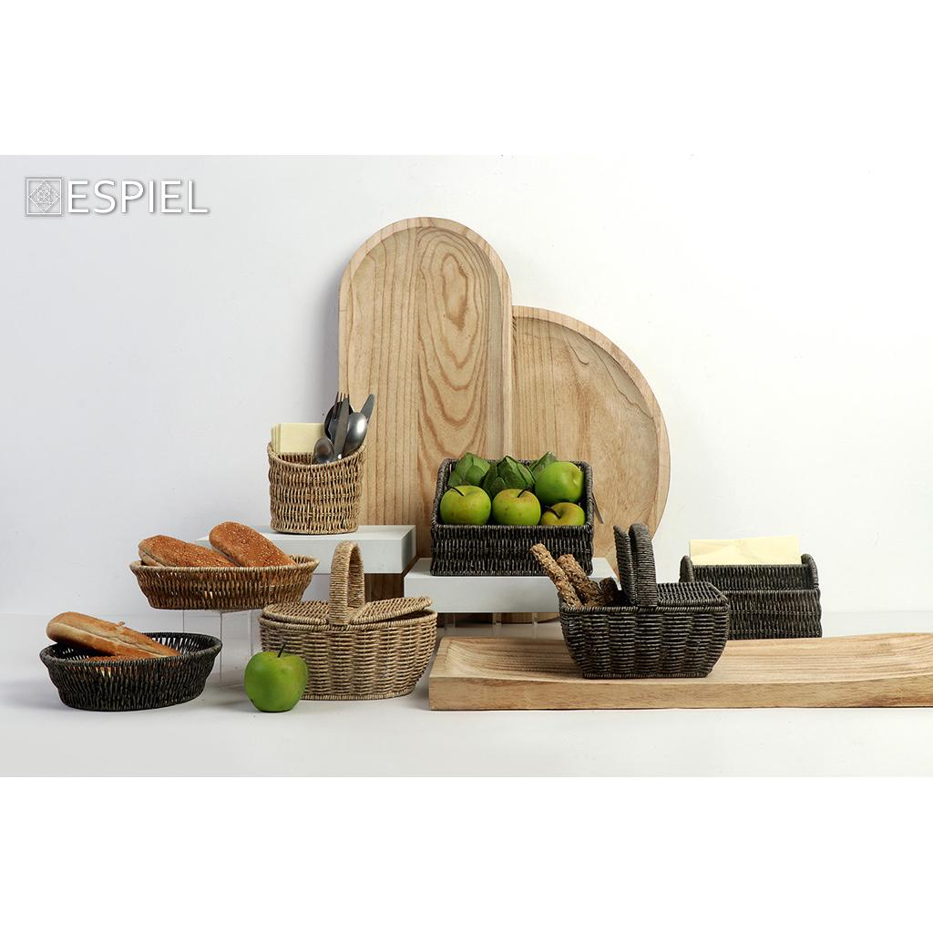 Καλάθι Αποθήκευσης (25X23X15) Espiel Γκρι Kod215 Home Διακόσμηση Κουτιά & Καλάθια Spitishop
