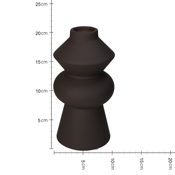 Διακοσμητικό Βάζο (Φ10x20) Kersten KAL-0448