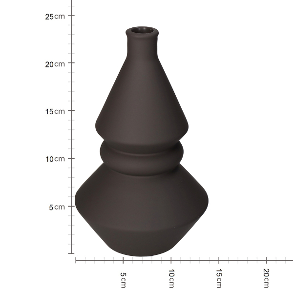 Διακοσμητικό Βάζο (Φ14x24) Kersten KAL-0449