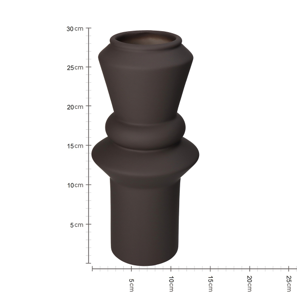 Διακοσμητικό Βάζο (Φ13x28) Kersten KAL-0450