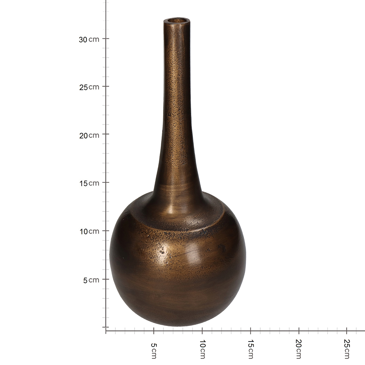 Διακοσμητικό Βάζο (Φ13X33) Kersten Kal-1572 Home Διακόσμηση Διακοσμητικά Βάζα & Μπουκάλια Spitishop