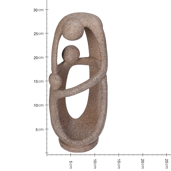 Διακοσμητική Φιγούρα Άνθρωπος (13x11x30) Kersten KAL-2091