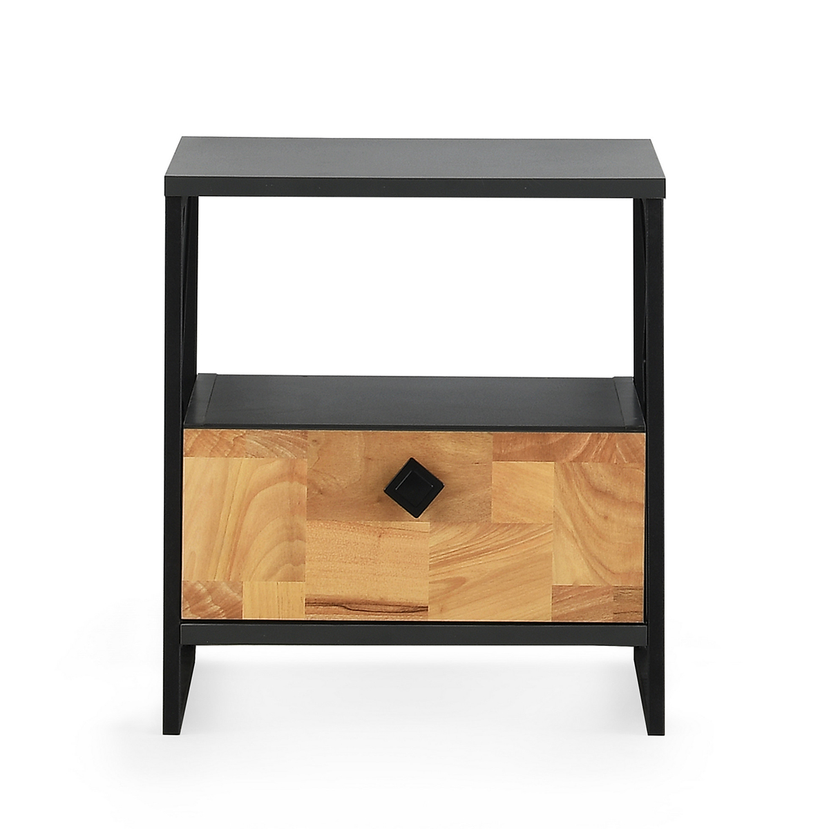 Κομοδίνο με Ντουλάπι Ράφι (45X41X50) A-G Altunizade 854Kln3912 Anthracite Home Έπιπλα Κρεβατοκάμαρας Κομοδίνα Spitishop