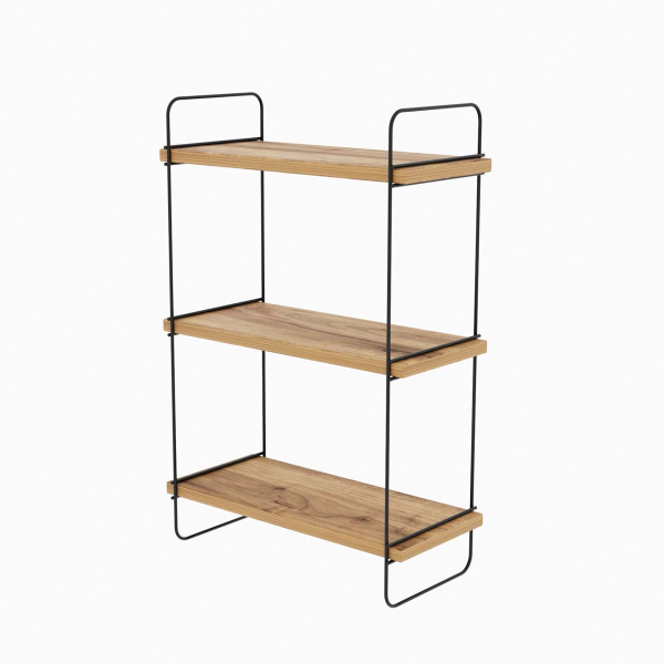 Ραφιέρα Τοίχου (40x20x66) A-G Pulalis 854KLN1711 Pine