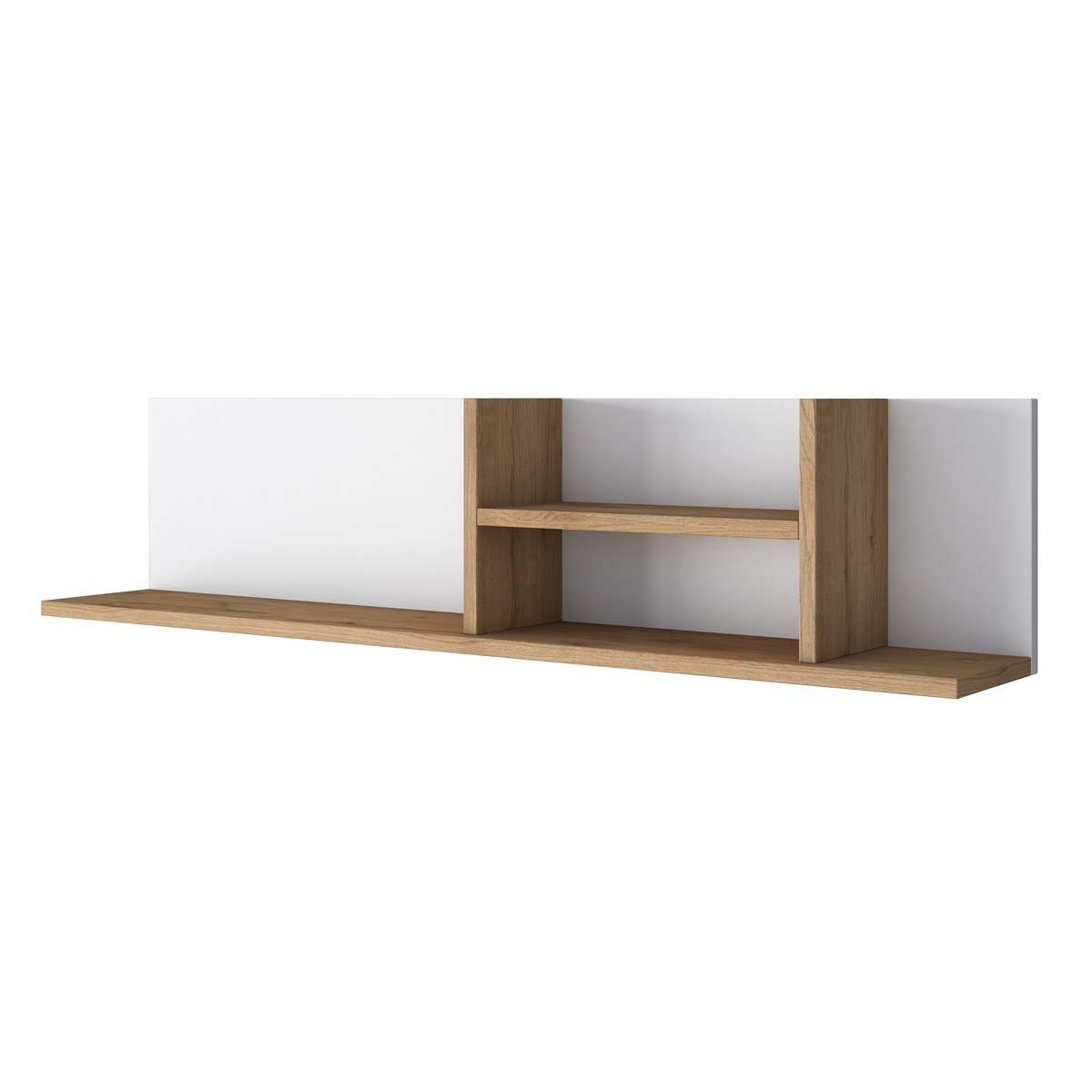 Ραφιέρα Τοίχου (120X20X25) A-G 893Ran3313 Walnut Home Οργάνωση & Αποθήκευση Ράφια Spitishop