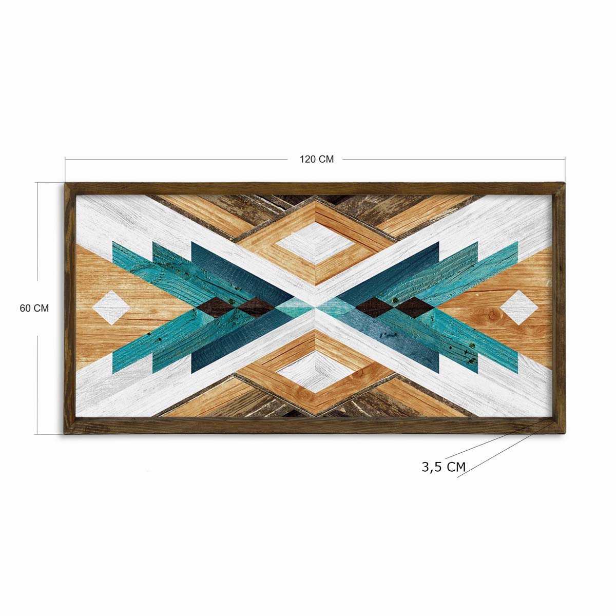 Πίνακας με Κορνίζα (120X60) A-G 820Evl4615 Tah042 Home Διακόσμηση Πίνακες & Κάδρα Τοίχου Spitishop