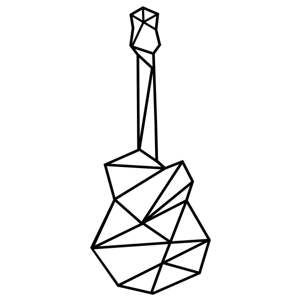 Διακοσμητικό Τοίχου (23x55) A-G Guitar 891TNL1581