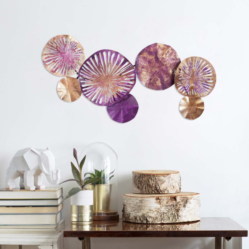 Διακοσμητικό Τοίχου (74x38) A-G Metal Art 891TNL1605